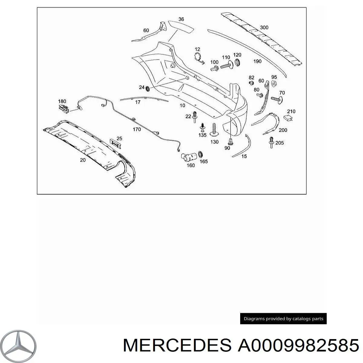 Compre A0009982585 Mercedes 
