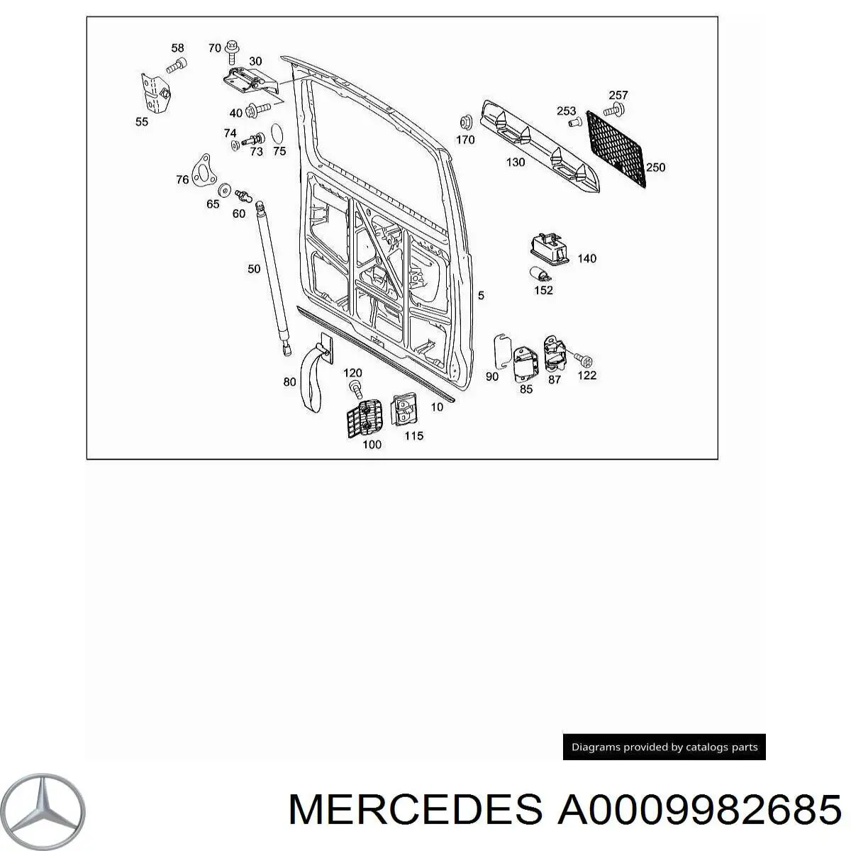 A0009982685 Mercedes 