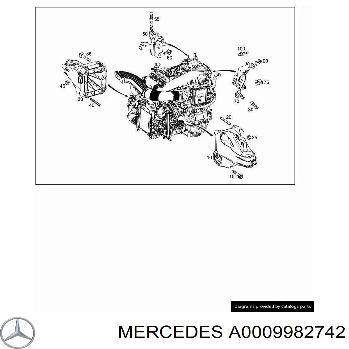 A0009982742 Mercedes 