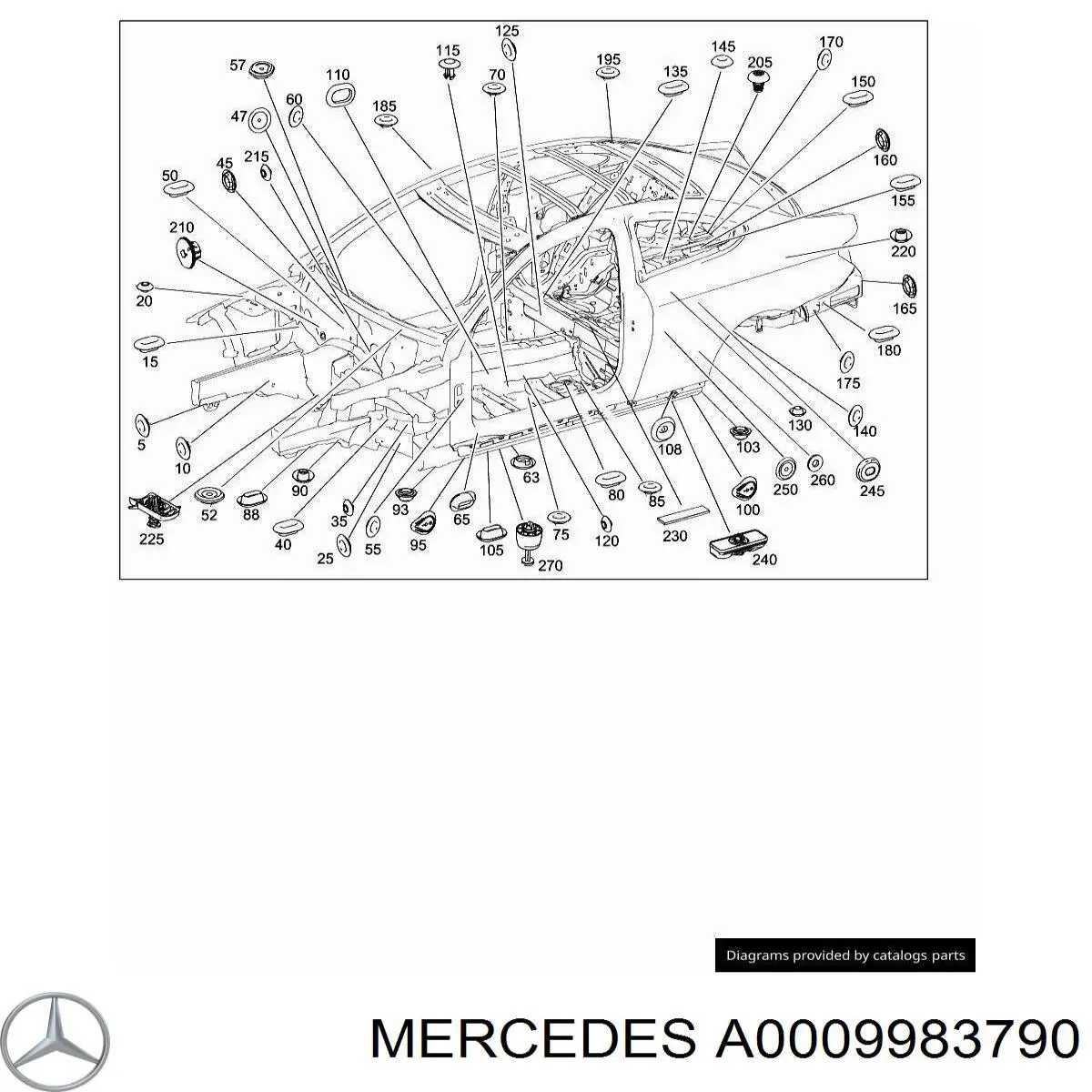A0009980590 Mercedes 