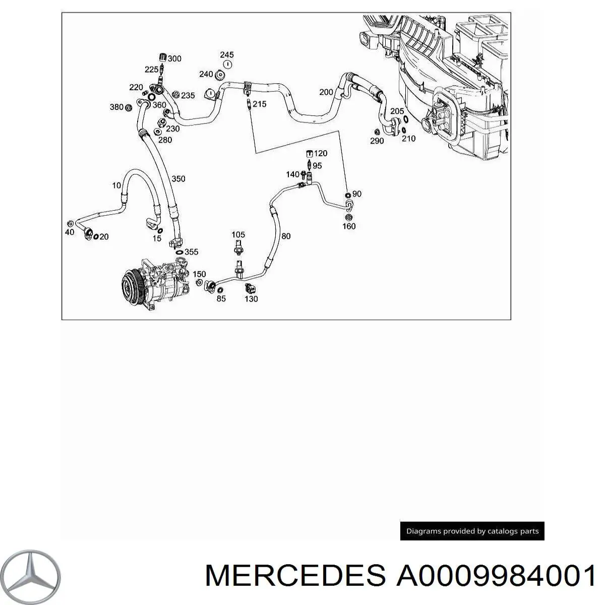  Mercedes A0009984001 preço, a partir de 10,99 USD