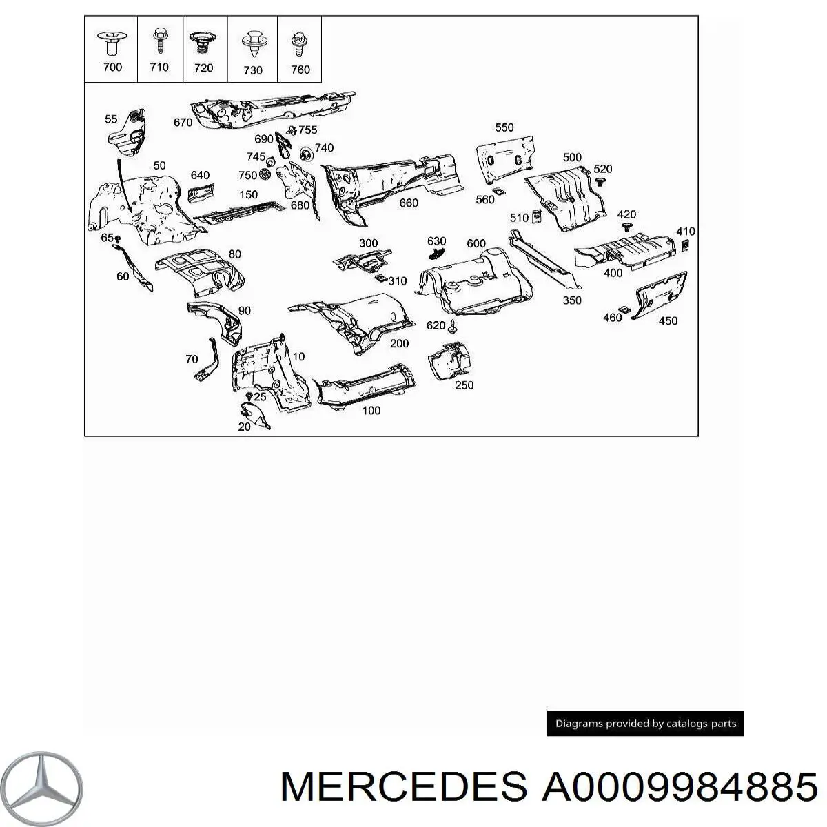 A0019889581 Mercedes 