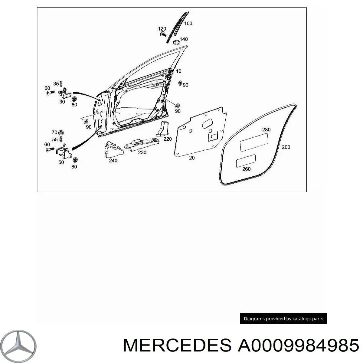 Compre A0009984985 Mercedes 