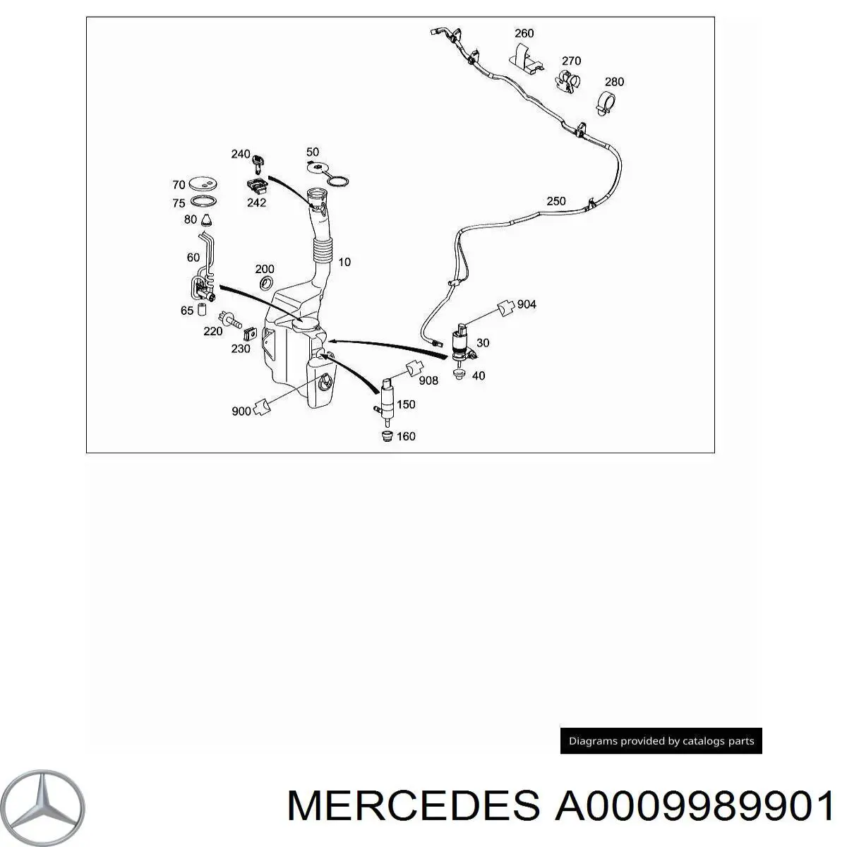  Mercedes A0009989901 preço, a partir de 9,27 USD