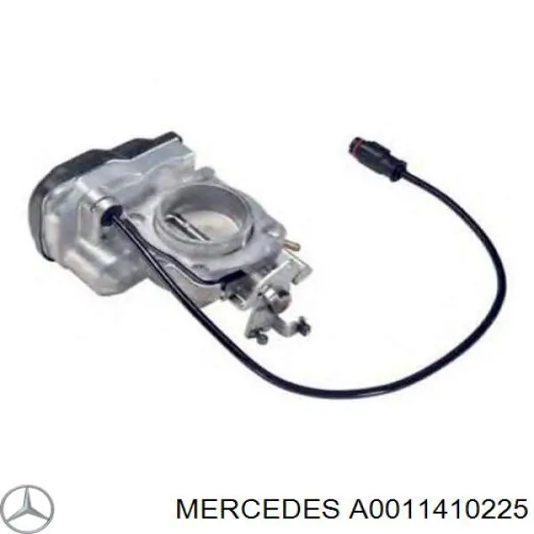 A0011410225 Mercedes Válvula de borboleta montada