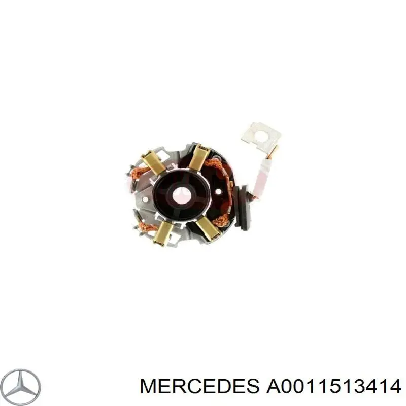 A0011513414 Mercedes Porta-escovas do motor de arranco