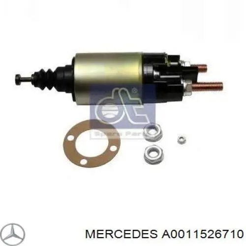 A0011526710 Mercedes Relê retrator do motor de arranco