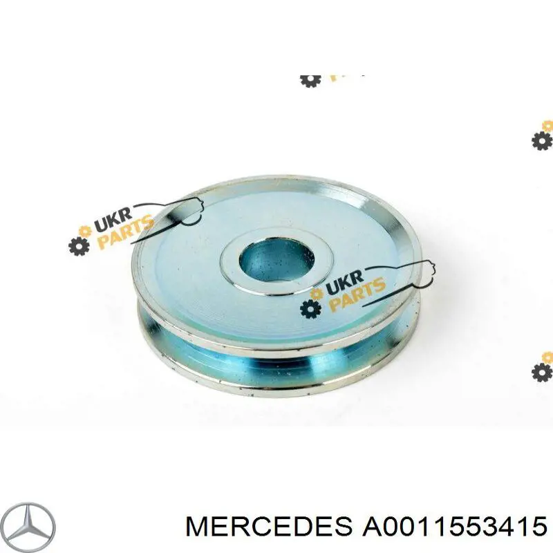A0011553415 Mercedes Polia do gerador