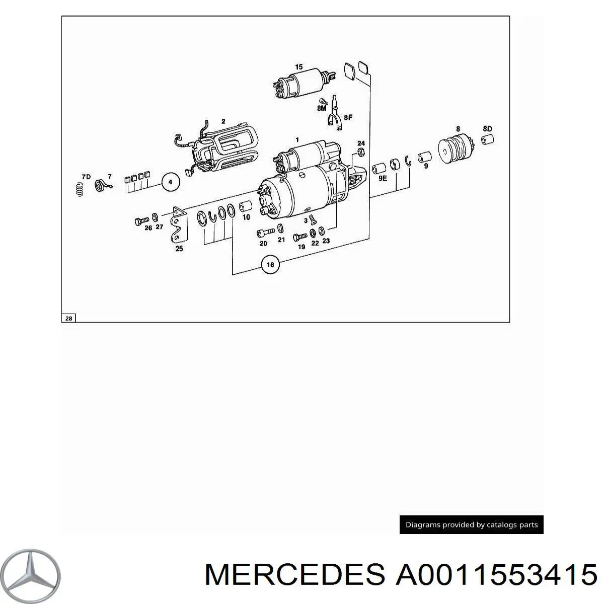 Polia do gerador Mercedes A0011553415 preço, a partir de 64,72 USD