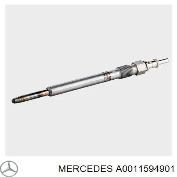 Vela de incandescência Mercedes A0011594901 preço, a partir de 17,67 USD