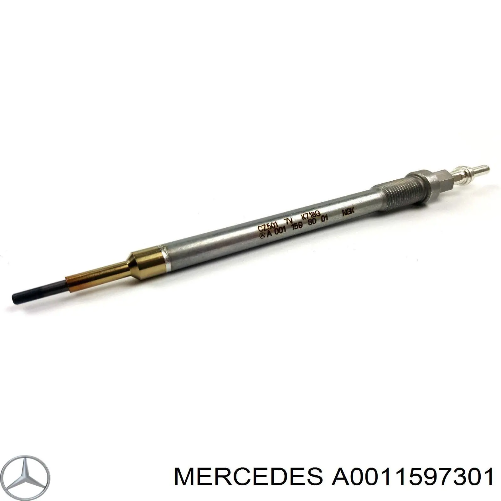 A0011597301 Mercedes Vela de incandescência