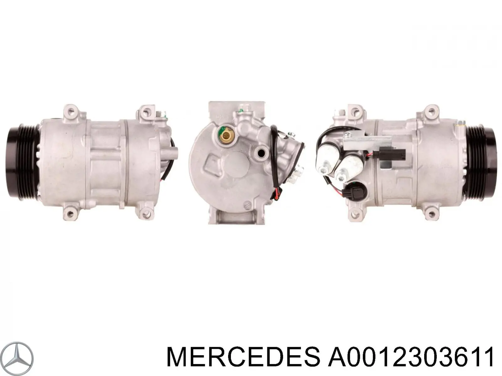 Compressor de aparelho de ar condicionado Mercedes A0012303611 preço, a partir de 188,98 USD