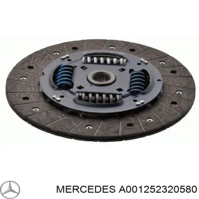 Disco de embraiagem Mercedes A001252730580 preço, a partir de 121,86 USD