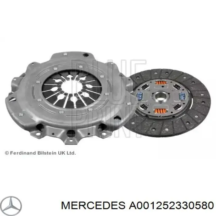 Disco de embraiagem Mercedes A001252720580 preço, a partir de 122,48 USD