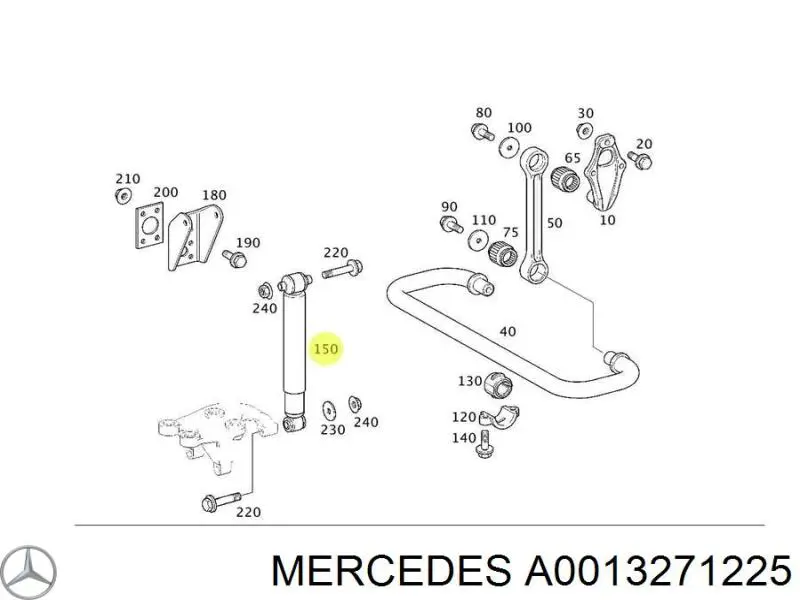 Compre 0013271225 Mercedes 
