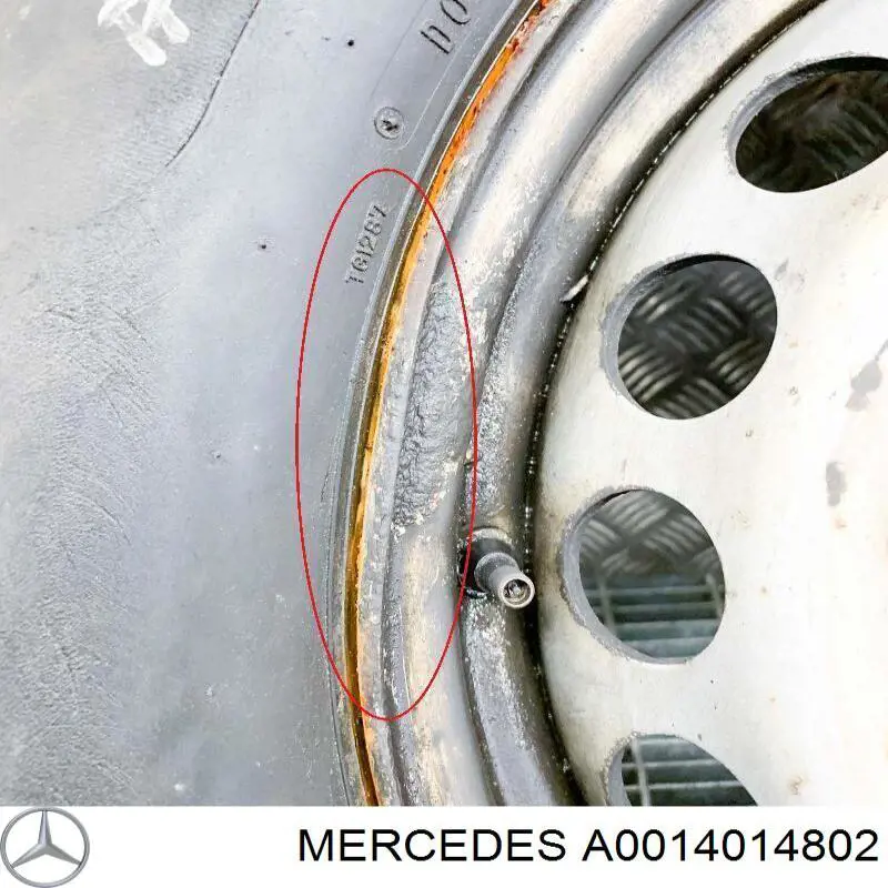 Discos de roda de aço (estampados) Mercedes A0014014802 preço, a partir de 141,31 USD