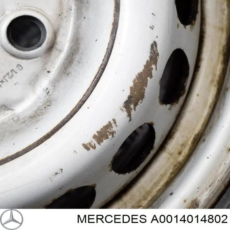 Compre A0014014802 Mercedes Discos de roda de aço (estampados)