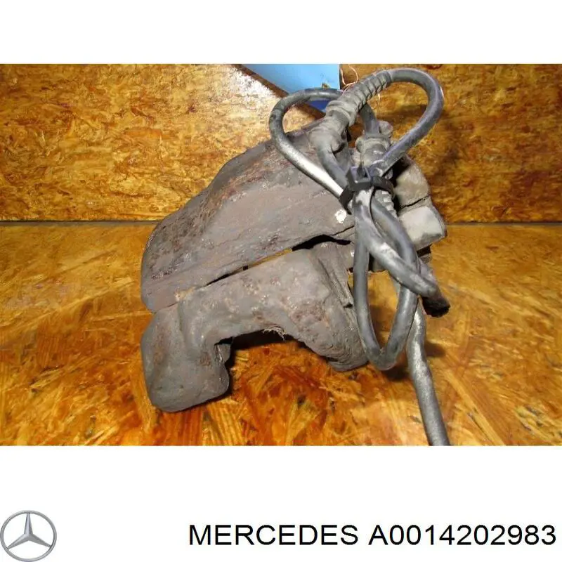 Compre A0014202983 Mercedes Suporte do freio dianteiro esquerdo