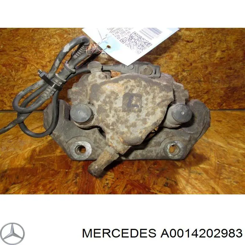 Suporte do freio dianteiro esquerdo Mercedes A0014202983 preço, a partir de 54,48 USD