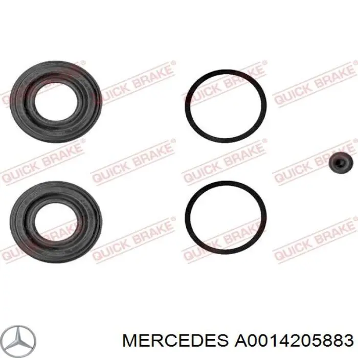 Compre A0014205883 Mercedes Suporte do freio traseiro direito
