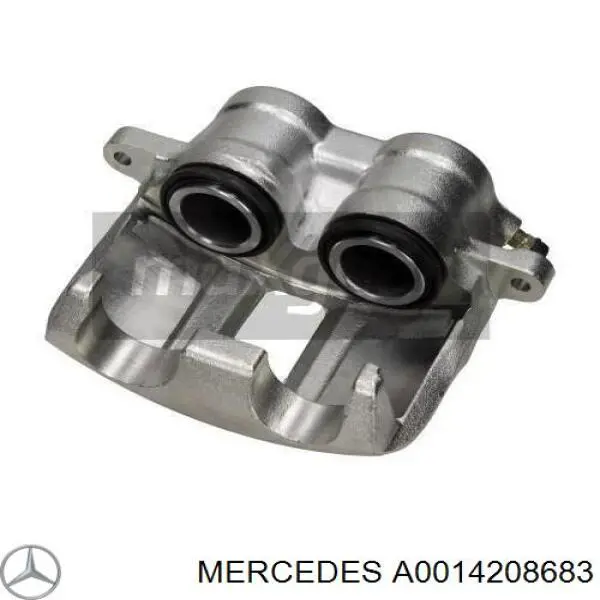 A0014208683 Mercedes Suporte do freio dianteiro esquerdo
