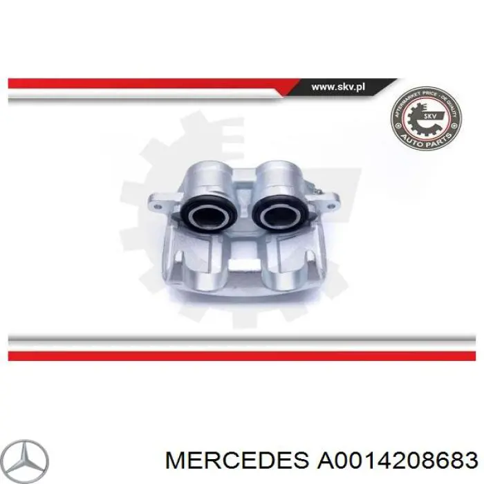 Suporte do freio dianteiro esquerdo Mercedes A0014208683 preço, a partir de 98,75 USD