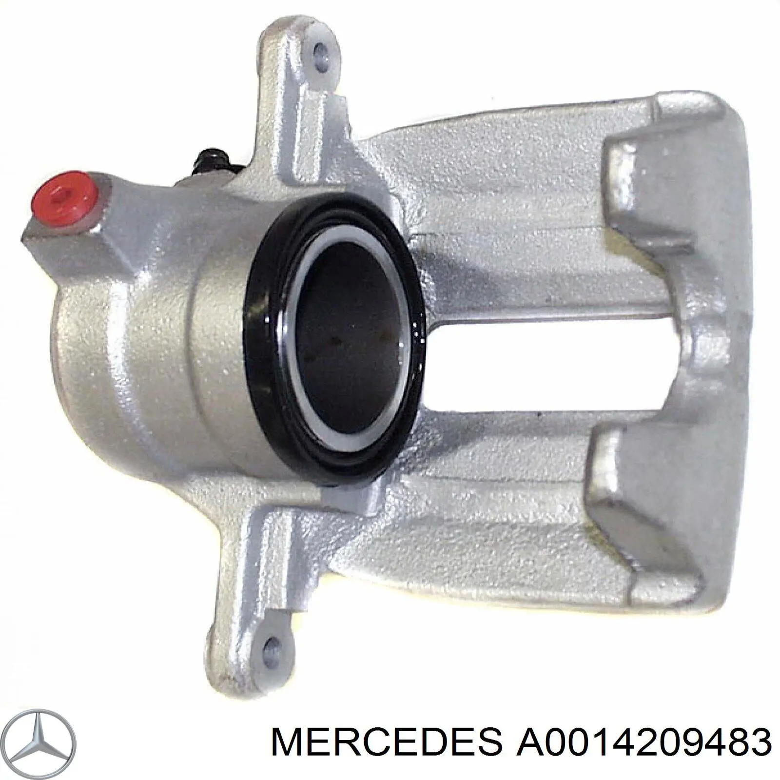 A0014209483 Mercedes Suporte do freio dianteiro esquerdo