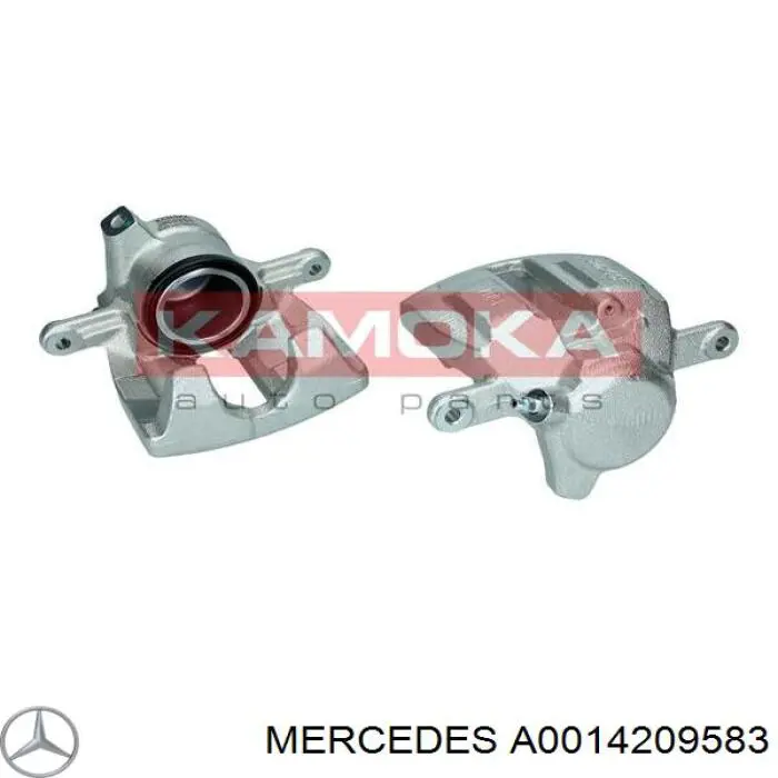 A0014209583 Mercedes Suporte do freio dianteiro direito