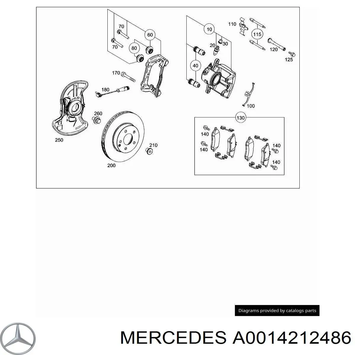  Mercedes A0014212486 preço, a partir de 5,01 USD