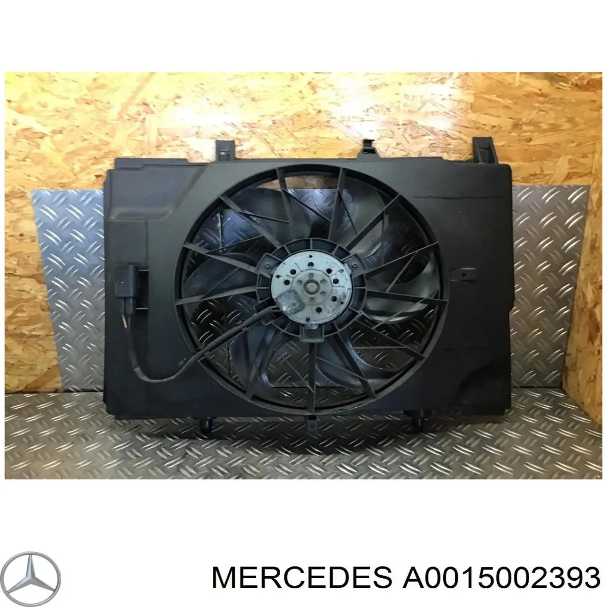 Difusor do radiador de esfriamento, montado com motor e roda de aletas Mercedes A0015002393 preço, a partir de 105,56 USD