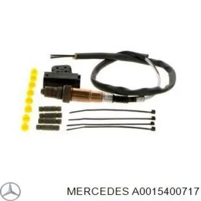 Compre A0015400717 Mercedes Sonda lambda, sensor esquerdo de oxigênio até o catalisador
