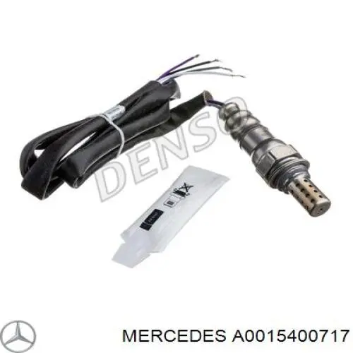 A0015400717 Mercedes Sonda lambda, sensor esquerdo de oxigênio até o catalisador