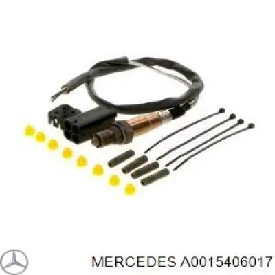 A0015406017 Mercedes Sonda lambda, sensor de oxigênio depois de catalisador