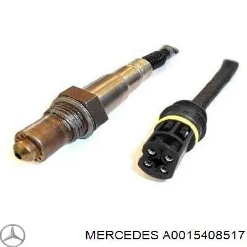 Compre A0015408517 Mercedes Sonda lambda, sensor esquerdo de oxigênio até o catalisador