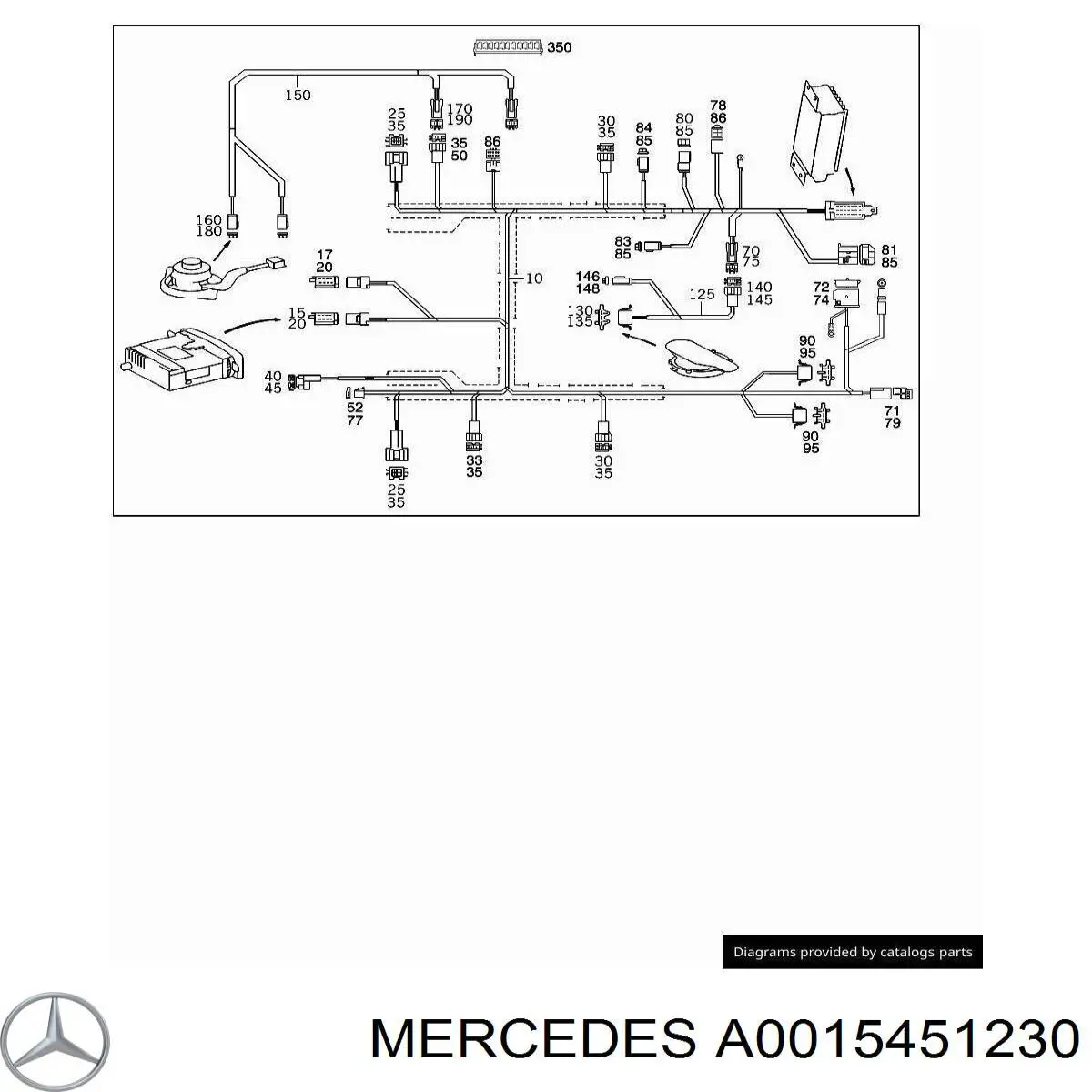 A0015451230 Mercedes 