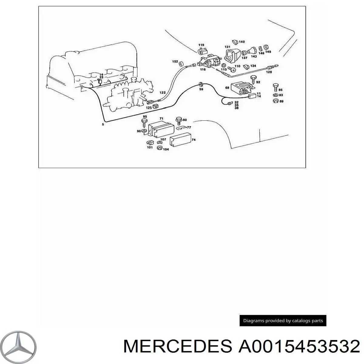 A0015453532 Mercedes 