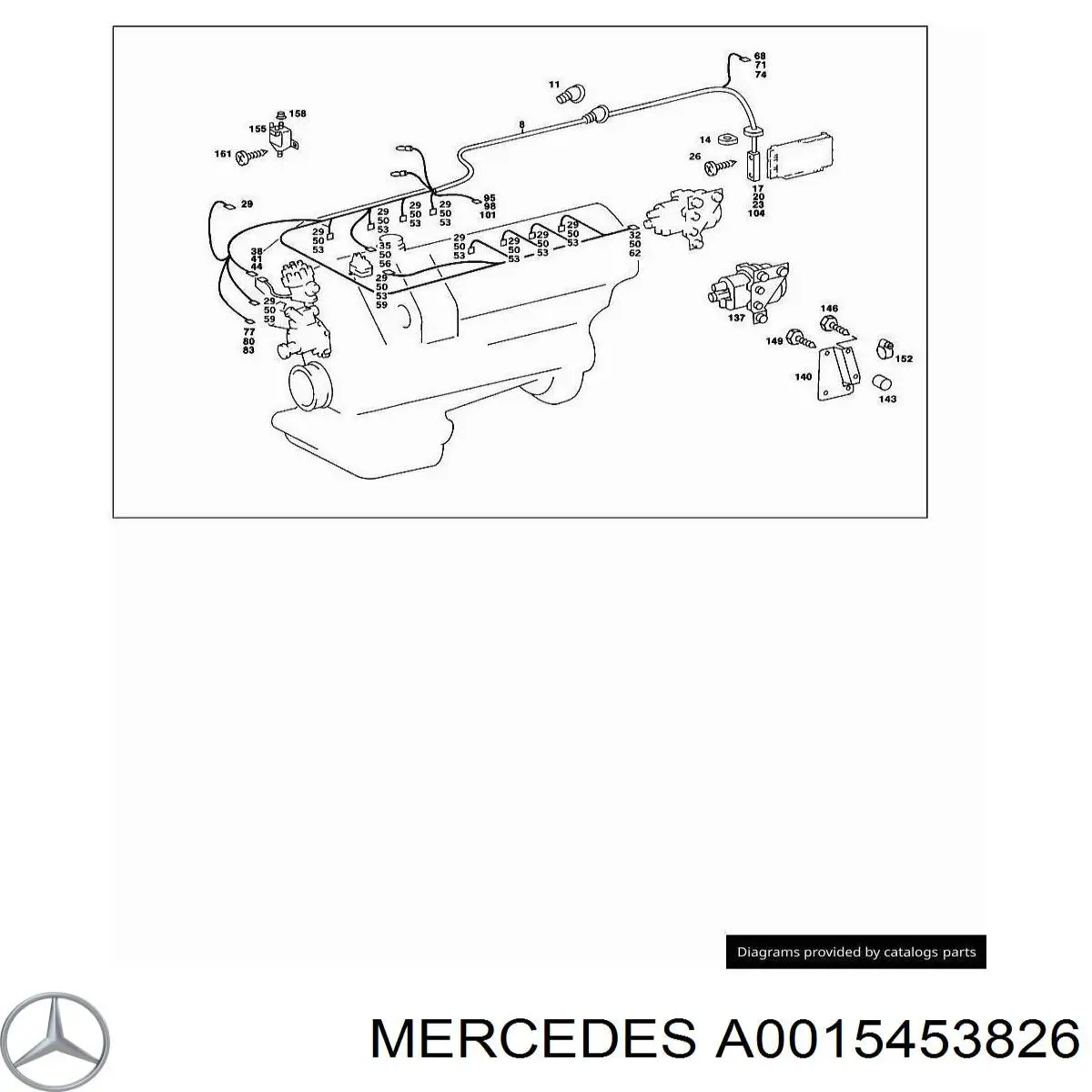  Mercedes A0015453826 preço, a partir de 6,43 USD