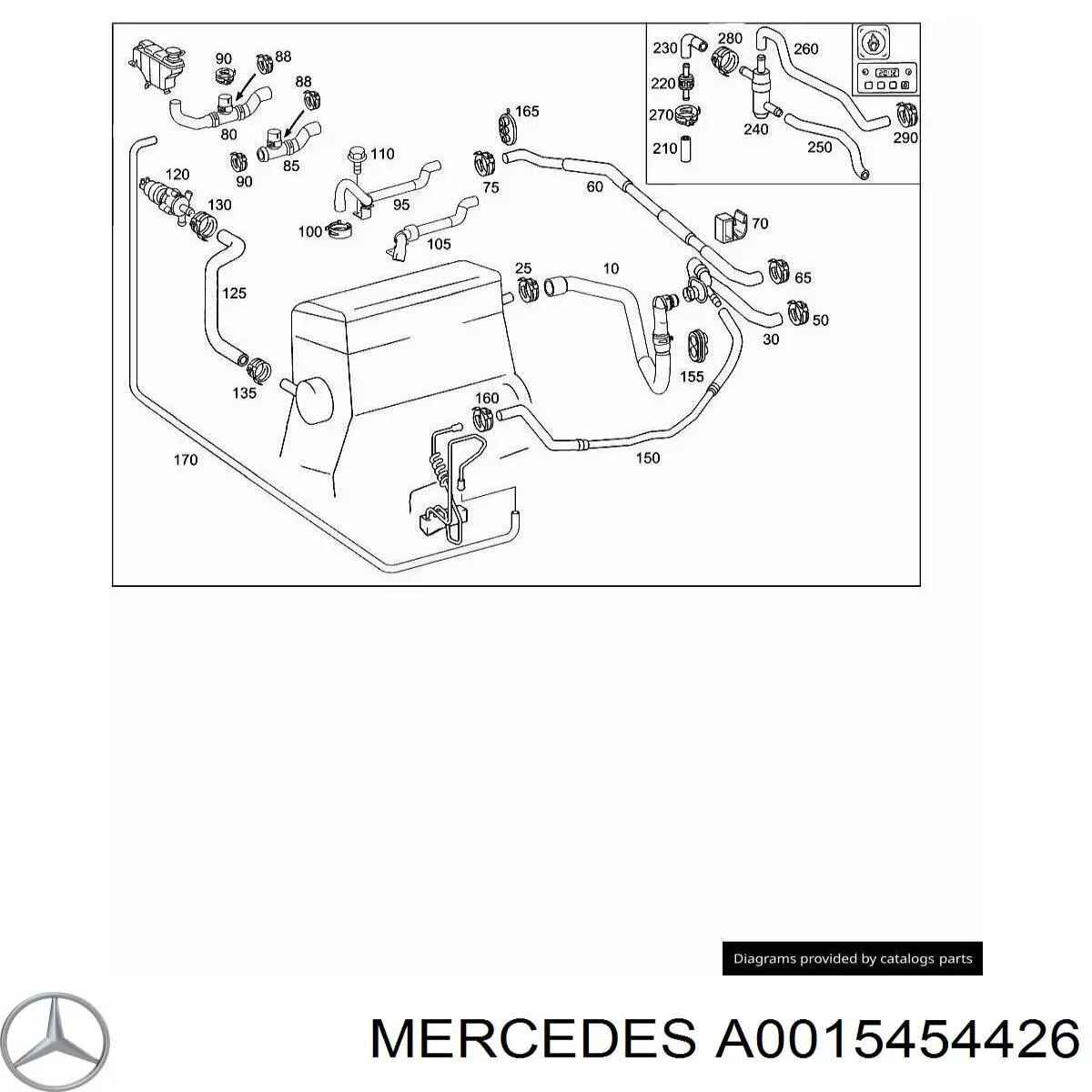 0015454426 Mercedes 