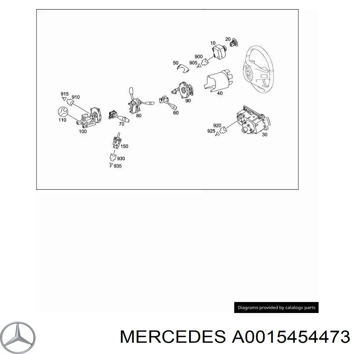 A0015454473 Mercedes 
