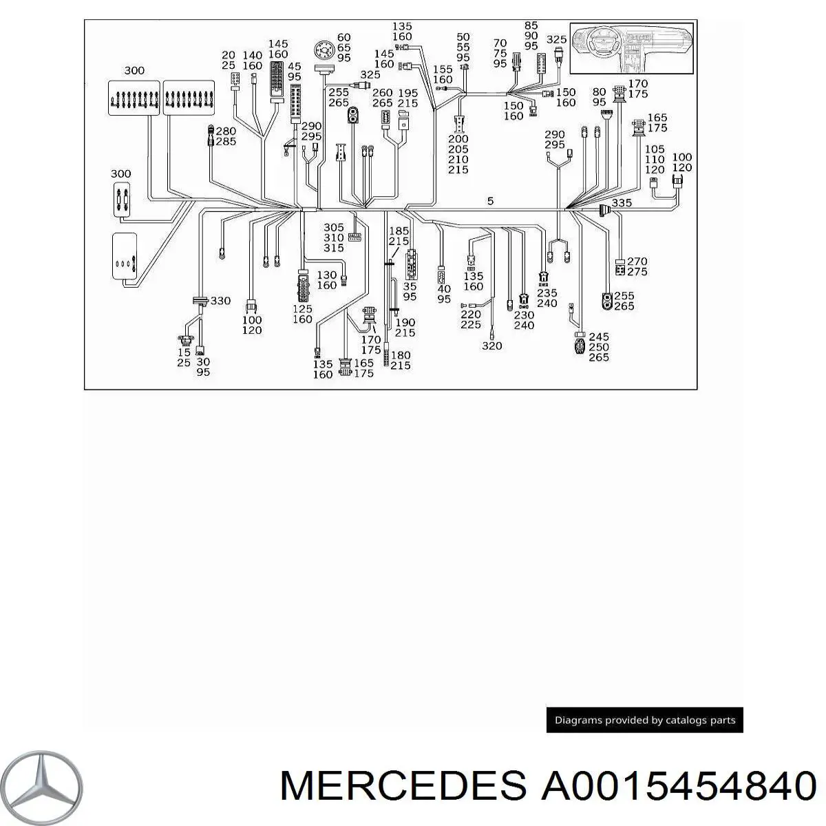 A0015454840 Mercedes 