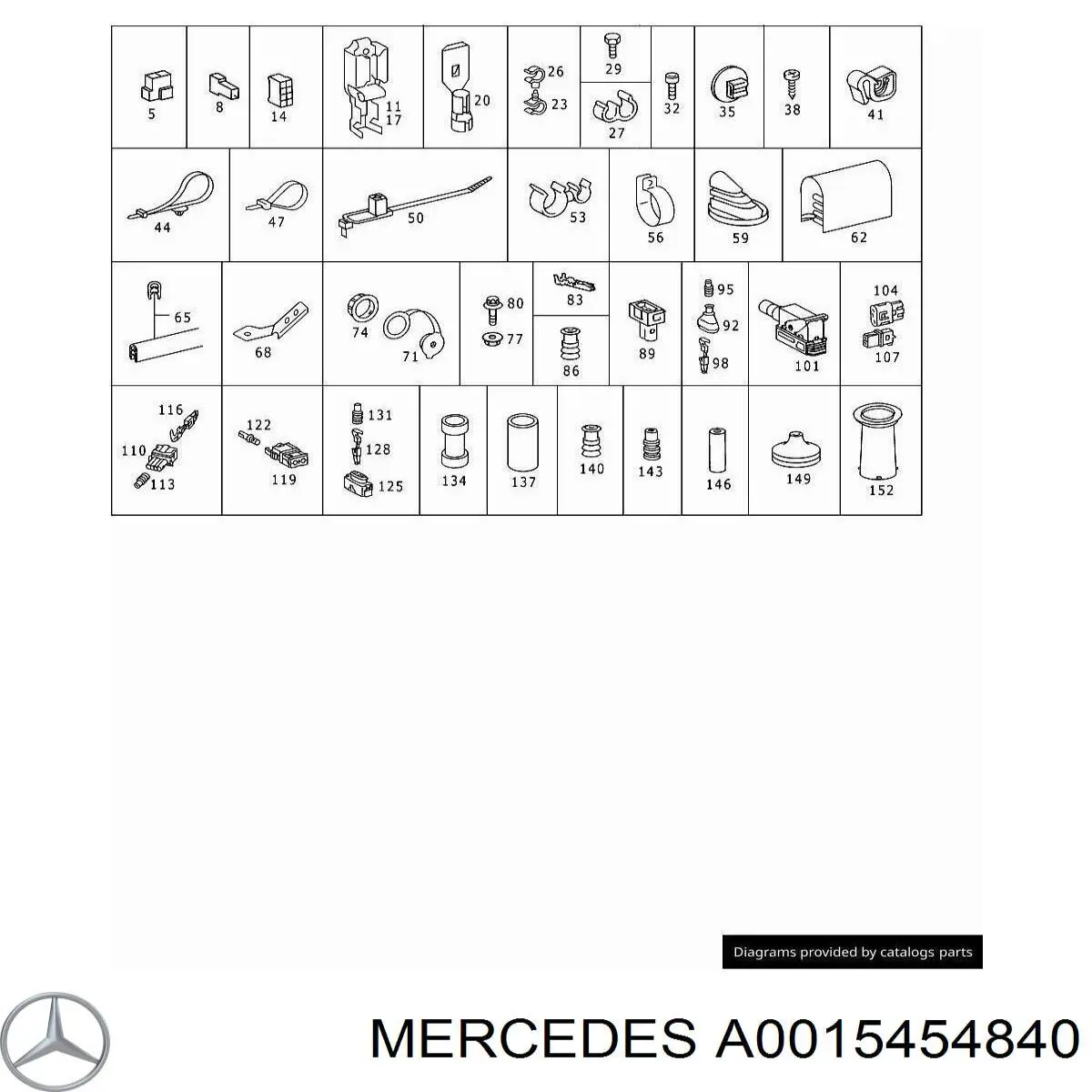  Mercedes A0015454840 preço, a partir de 7,45 USD
