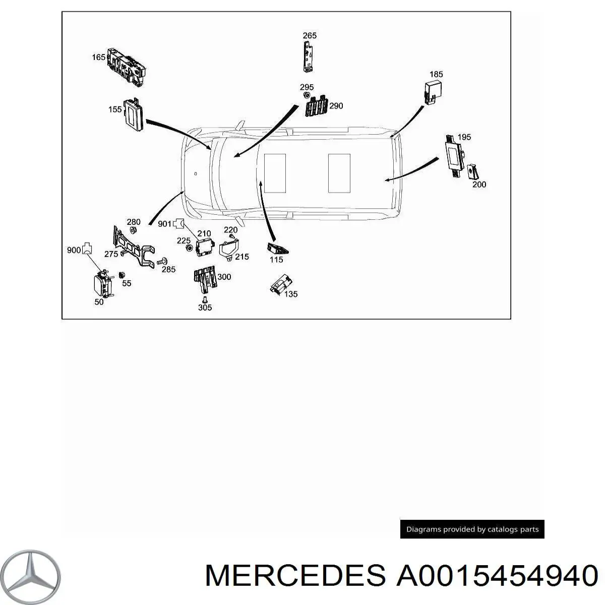  Mercedes A0015454940 preço, a partir de 9,76 USD