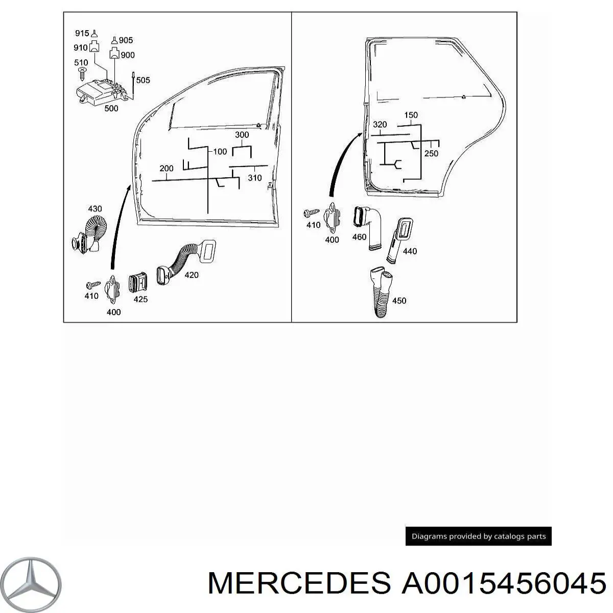 A0015456045 Mercedes 