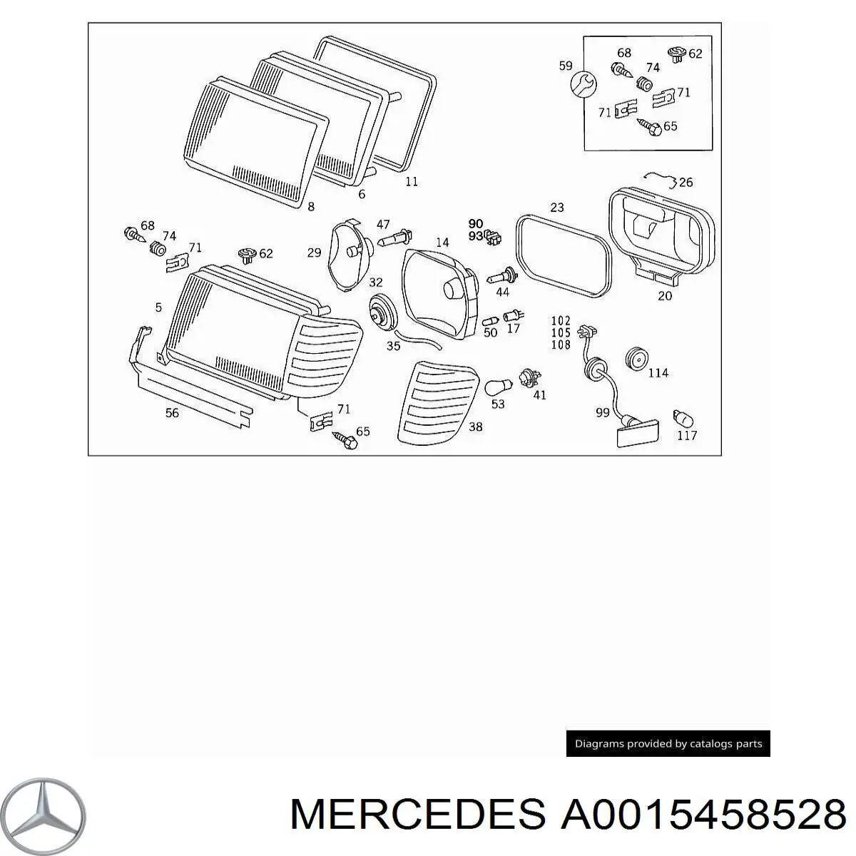 A0015458528 Mercedes 