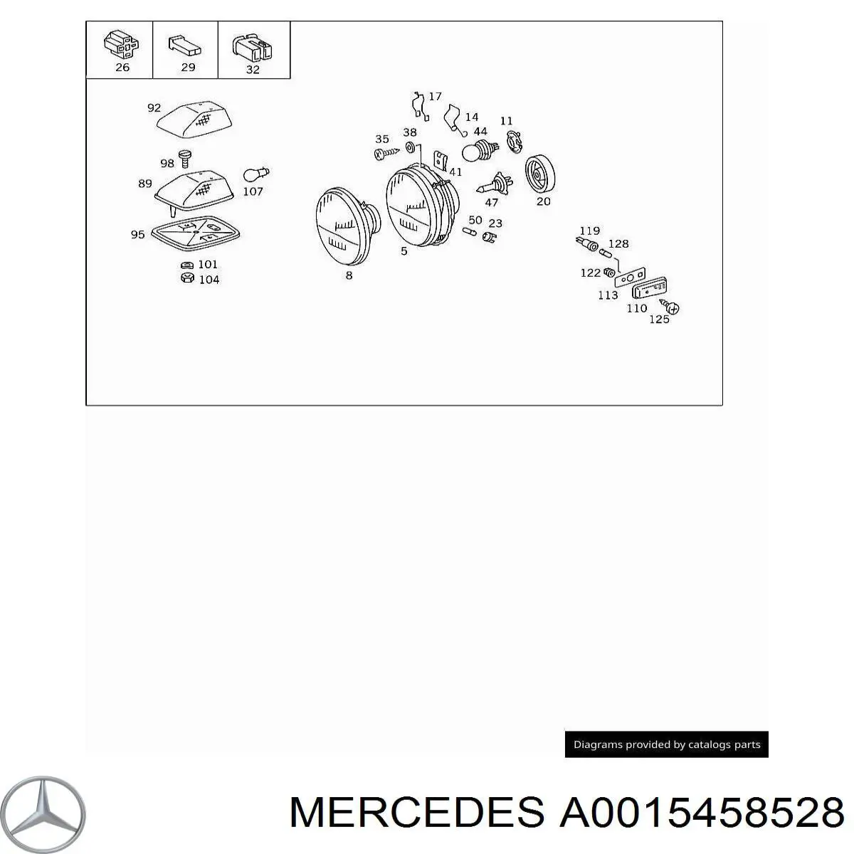 Compre A0015458528 Mercedes 