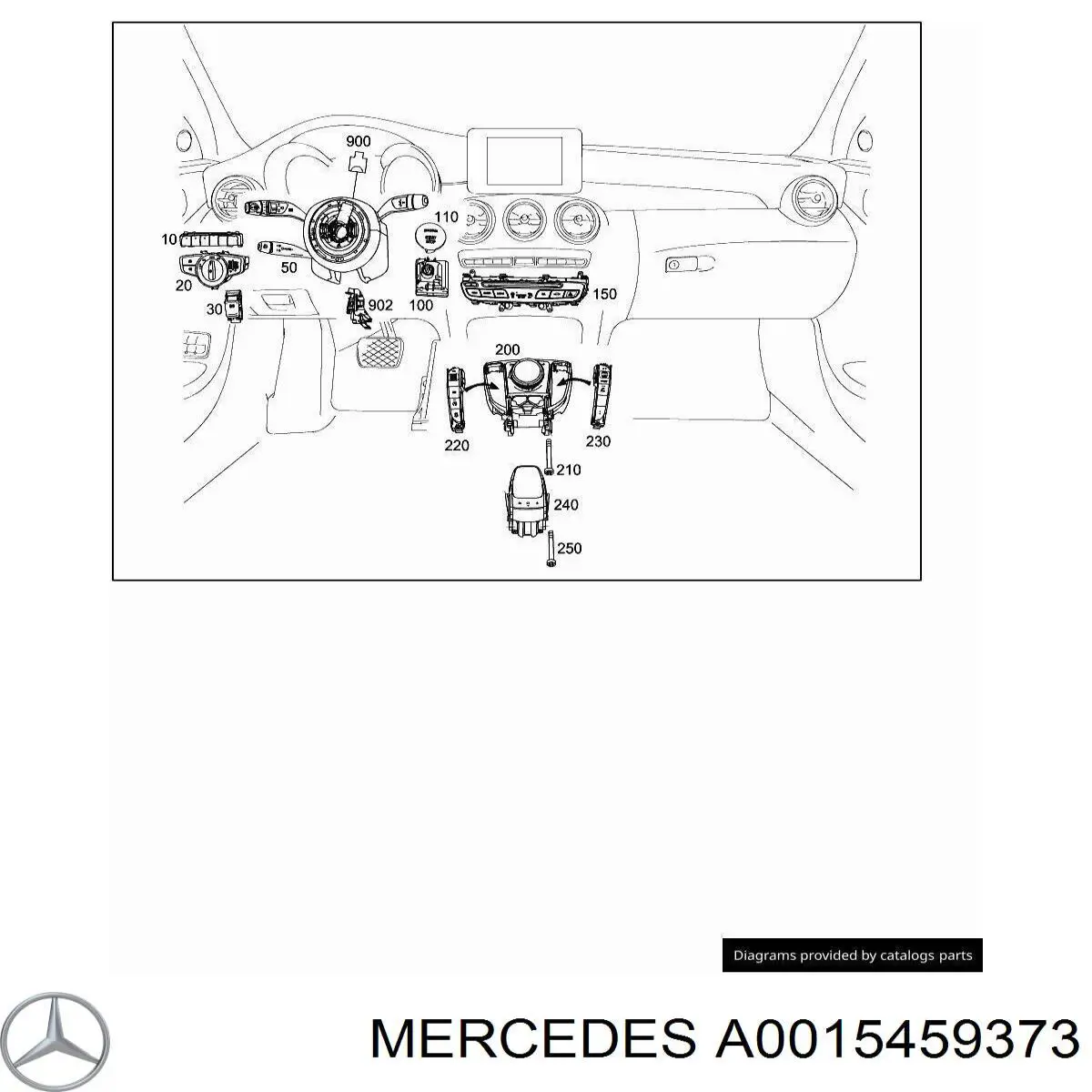Compre A0015459373 Mercedes 