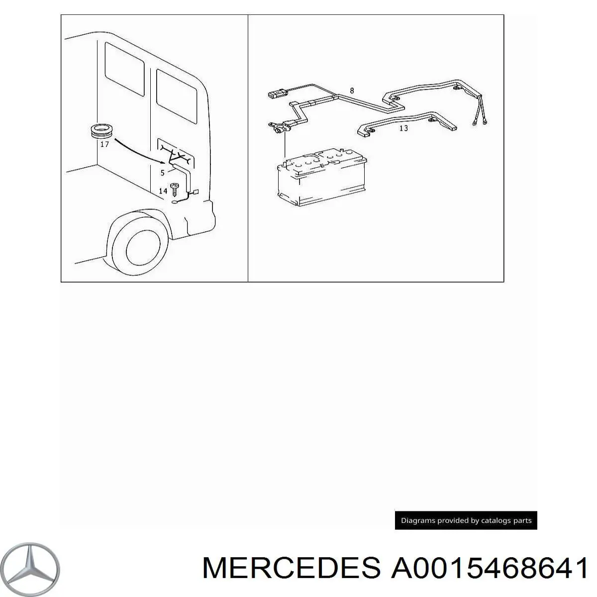 A0015468641 Mercedes 