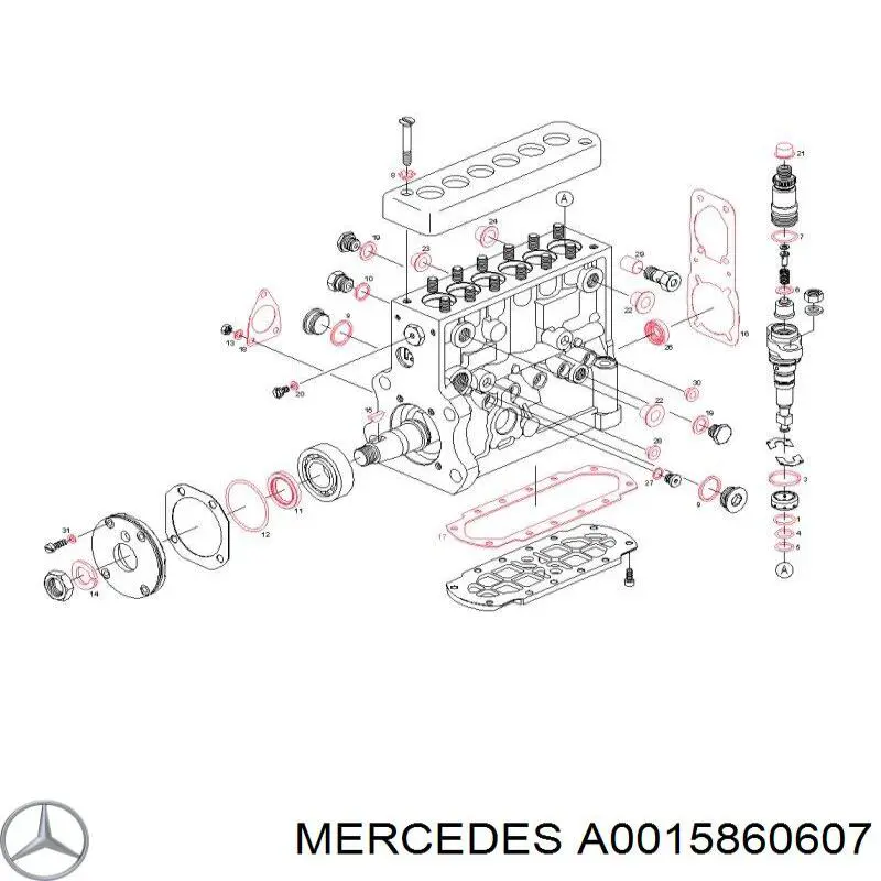Kit de reparação da Bomba de Combustível de Pressão Alta Volvo 0845240 preço, a partir de 19,69 USD