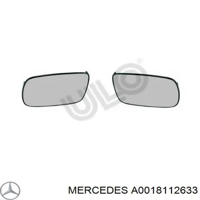 Compre A0018112633 Mercedes Elemento espelhado do espelho de retrovisão
