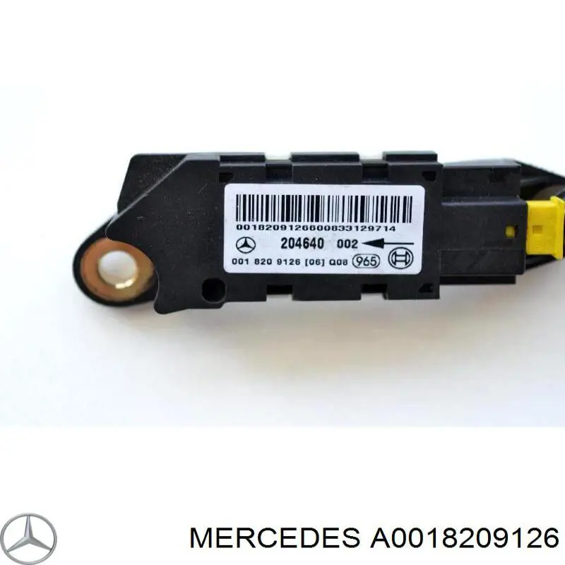 A0018209126 Mercedes Sensor AIRBAG dianteiro